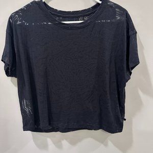 Lululemon Cropped Tshirt